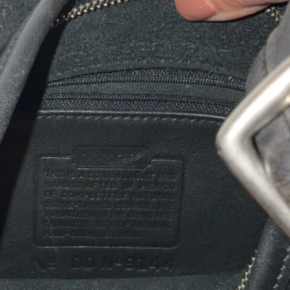 Coach Vintage Legacy Flap Black Leather Bag Purse Handbag Crossbody 9144 - Picture 16 of 16